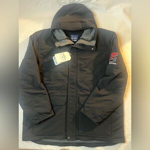 Carhartt Super Dux™ Men Insulated Hooded Coat Black XL NWT !!S lacrosse logo !!
